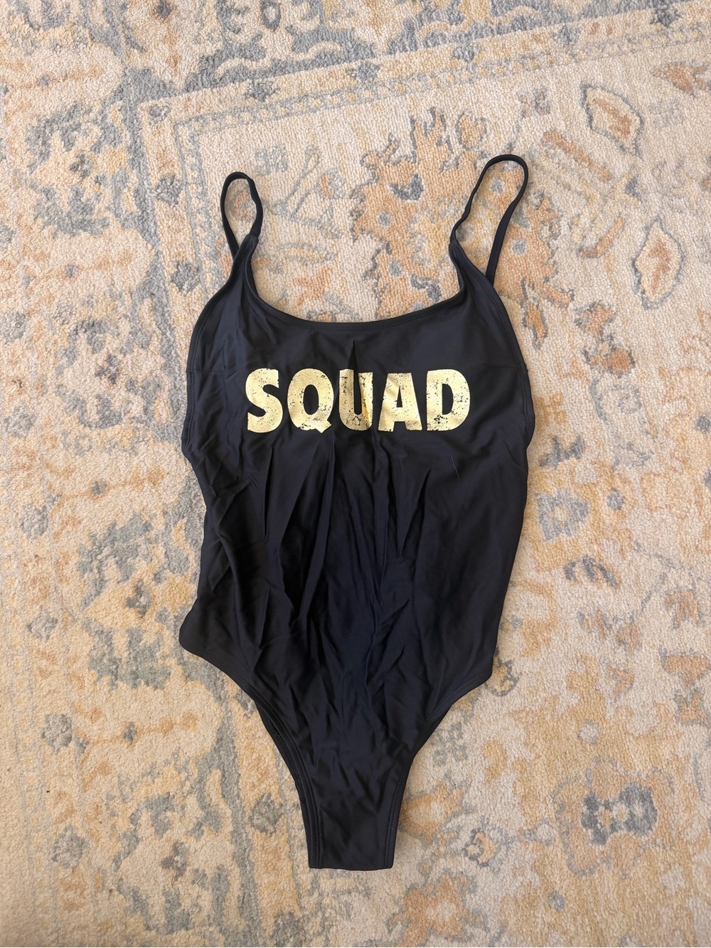 Boundaries Juniors' "Squad" one-piece swimsuit High Leg Size M #summer #bride